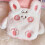 4# Hellrosa Hase Auslaufsichere Wärmflasche 3