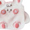 4# Hellrosa Hase Auslaufsichere Wärmflasche 7