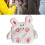 4# Hellrosa Hase Auslaufsichere Wärmflasche 4