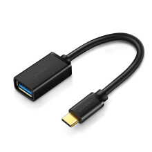 UGREEN OTG-Adapter USB-A (Buchse) auf USB-C (Stecker) - Schwarz
