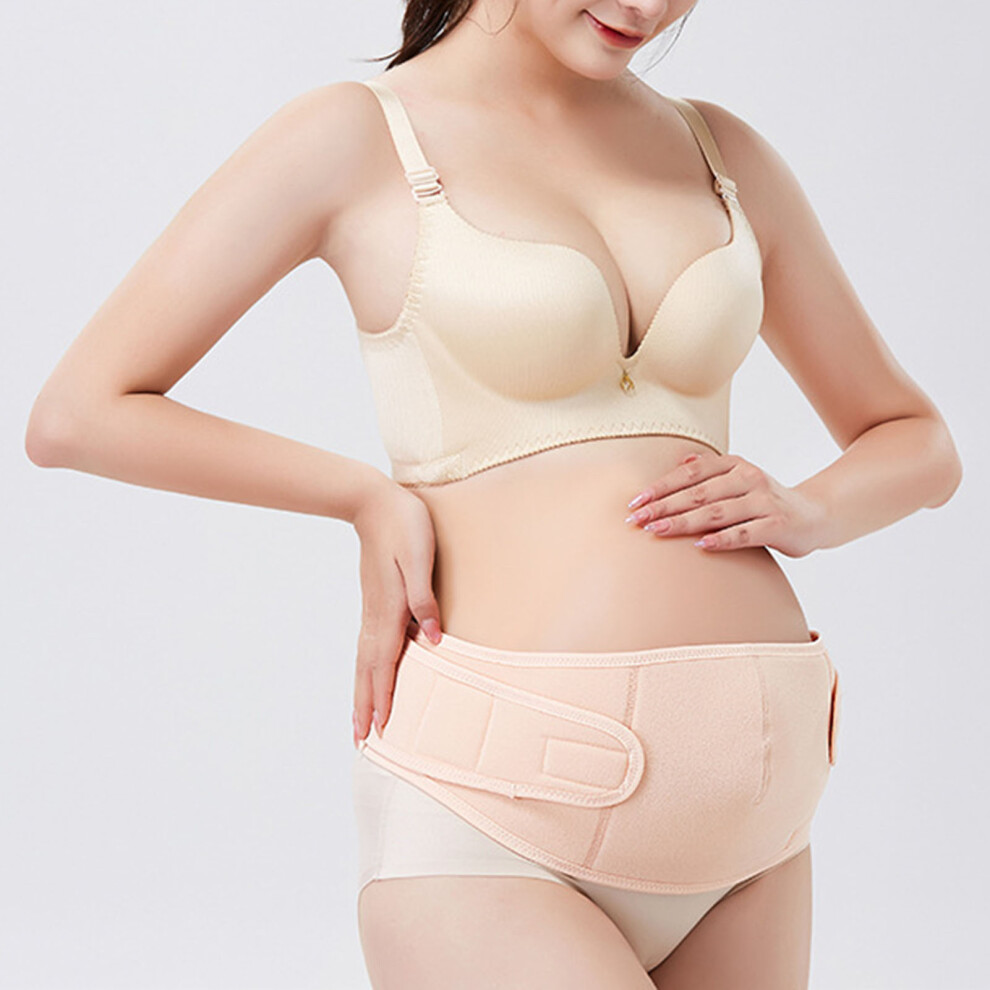 Breathable Adjustable Maternity Belly Support Band Beige, Free Size-image-OPC-PMG6CM9-NEW