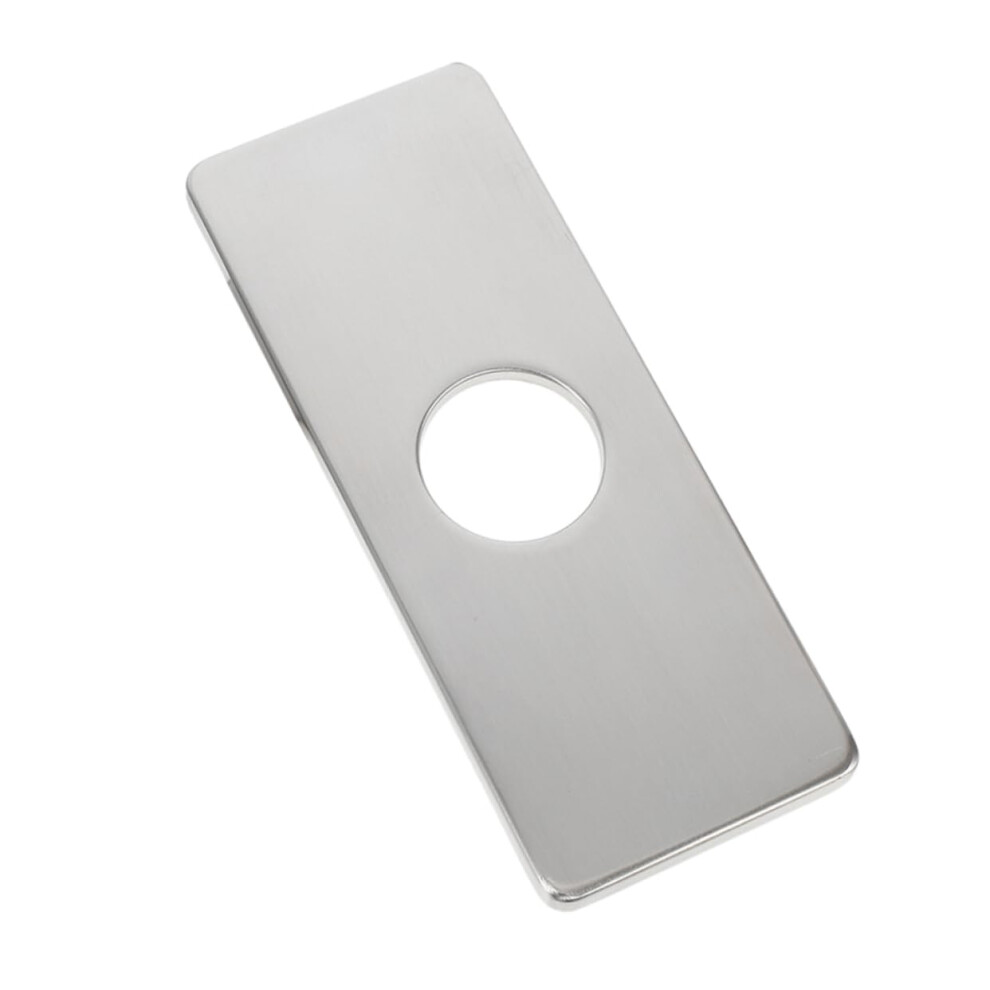 Stainless Steel Faucet Deck Plate Escutcheon Plate Tap Hole Cover For Kitchen Sink-image-OPC-PMG6CPH-NEW
