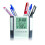 with LCD Display Digital Clock Pen Holder for Bedroom/Desk Decoration 6