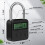 Metal Timer Lock LCD Time 99 Hours Max Timing USB Timer Padlock,Black 7