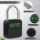 Metal Timer Lock LCD Time 99 Hours Max Timing USB Timer Padlock,Black 4