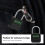 Metal Timer Lock LCD Time 99 Hours Max Timing USB Timer Padlock,Black 3