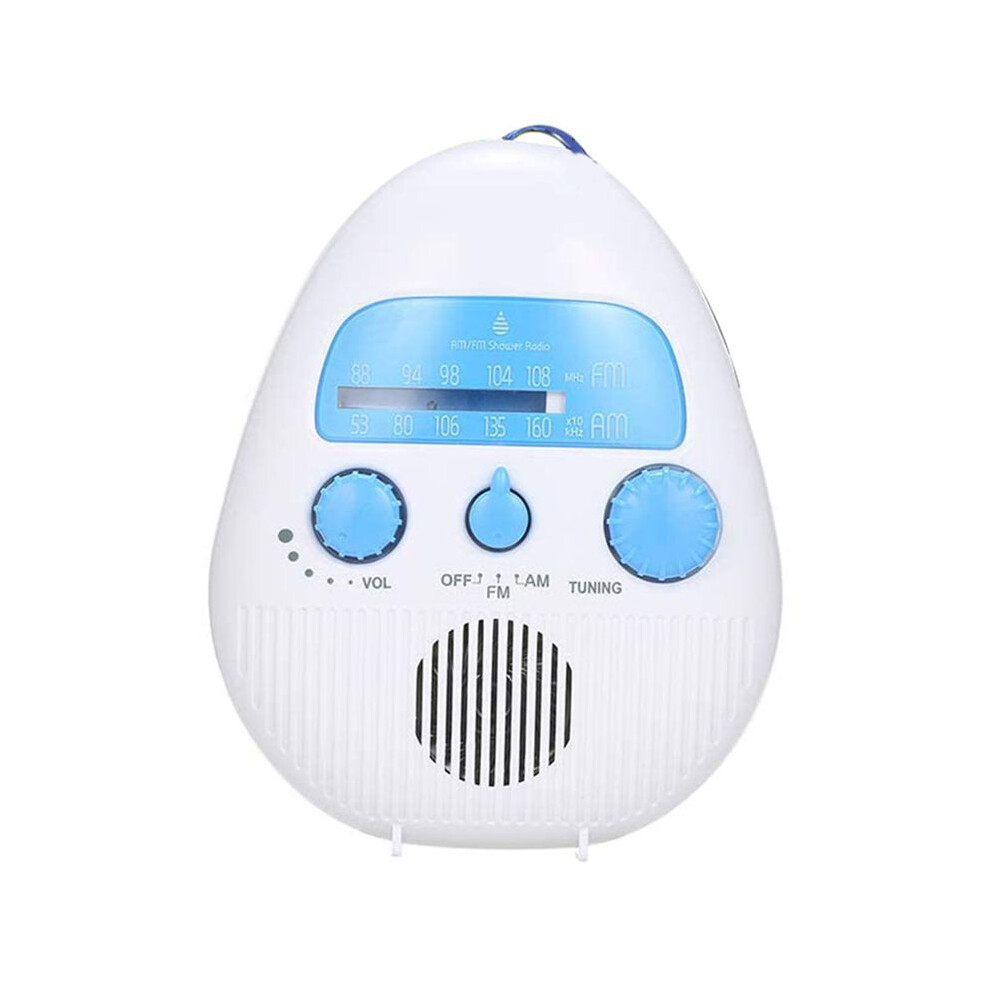 Portable Am/Fm Radio Audio Speaker Bathroom Shower Radios For Home 4711093057821