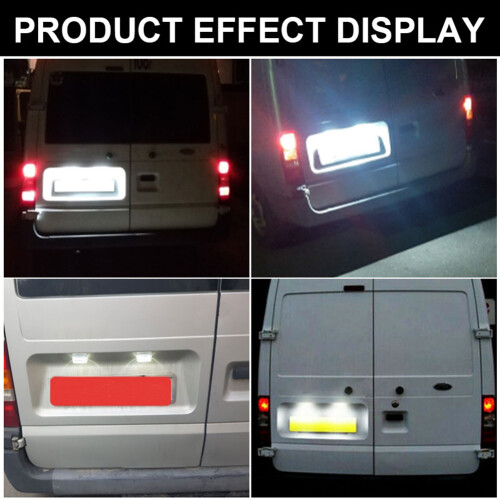 2 pezzi per Transit MK6 MK7 -2013 Luce targa a LED 2