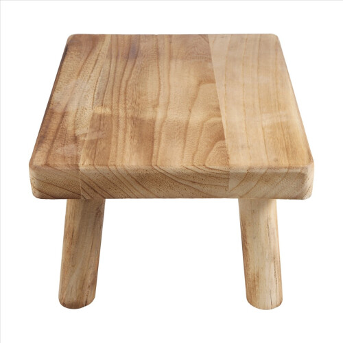 High Beds Wooden Step Stool Solid Wood Small Stool Kitchen Closet 2