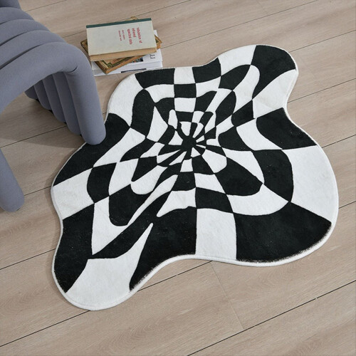 Tappeto decorativo antiscivolo per comodino D 1