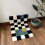 Tappeto decorativo antiscivolo per comodino D 5