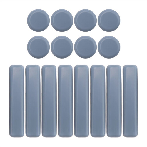 16-teiliges Set Möbelgleiter aus PTFE, selbstklebend 1