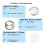 600 Pcs Blank Button Making Supplies for Button Making Machine 3
