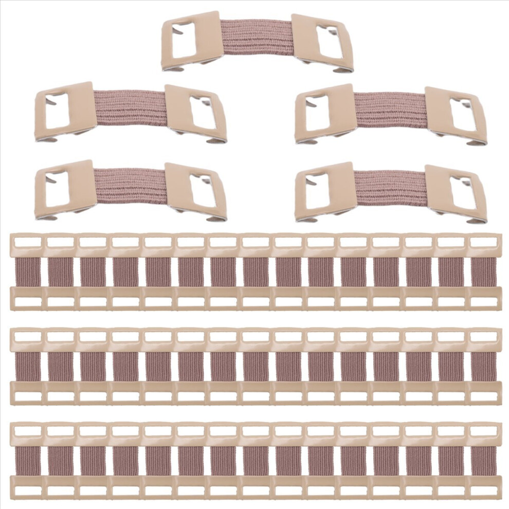 50Pcs Elastic Bandage Wrap Stretch Metal Clips Fixation Clamp