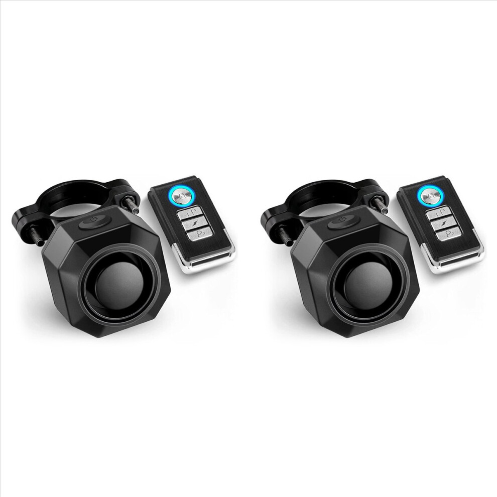 Usb Rechargeable Bike Alarm With Remote, 110Db Loud Security Alarm 4711093072633