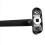 Door and Window Handle Lock Casement Window Lock Wheel Handle Black 7