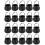 20 Pcs Candy Kettles Witch Skeleton Cauldron Holder Pot with Handle 1