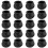 20 Pcs Candy Kettles Witch Skeleton Cauldron Holder Pot with Handle 2
