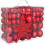 101Pcs Red Christmas Ball Ornaments for Christmas Tree 1