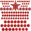 101Pcs Red Christmas Ball Ornaments for Christmas Tree 2