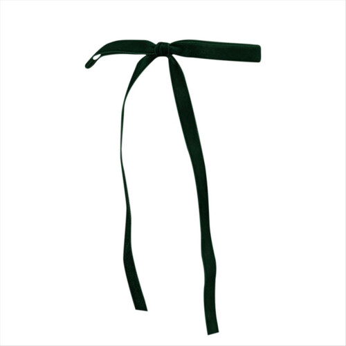 Christmas Tree Bow, Christmas Tree Velvet Ornaments, Green