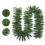 9FT Christmas Garlands Artificials Greenery Garlands Green 6