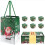 Christmas Money Box Set Gift Box for Cash Present Pull (Green 6pcs) 3