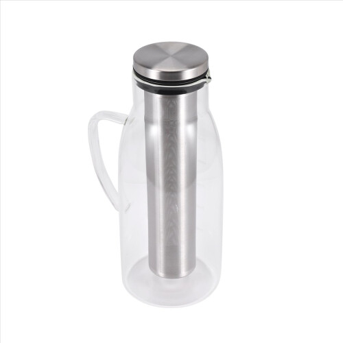 Cold Brew Coffee Maker,Tea Pitcher Infuser with Lid&Scale,51Oz/1.5L 2