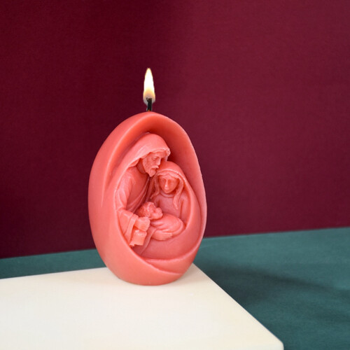 Familienkerzenform, Jesusfigur, Silikonform 2