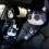 Cuscino poggiatesta per auto con simpatico cane, cuscino di supporto per il collo dell'auto 3