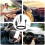 12V Car fridge Power Cable 2M with Adapter Without Switch 5