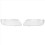 2Pcs for - X5 E53 2000-2003 Car Headlight Lens Cover 2