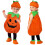 Costume da zucca di Halloween per bambini, 100 cm 4