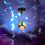Disco Ball Deco with Light and Disco Ball-Battery Powered Ball Light 4