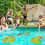 6PCS PVC Inflatable Pool Snake for False Inflatable Snakes for Garden 6
