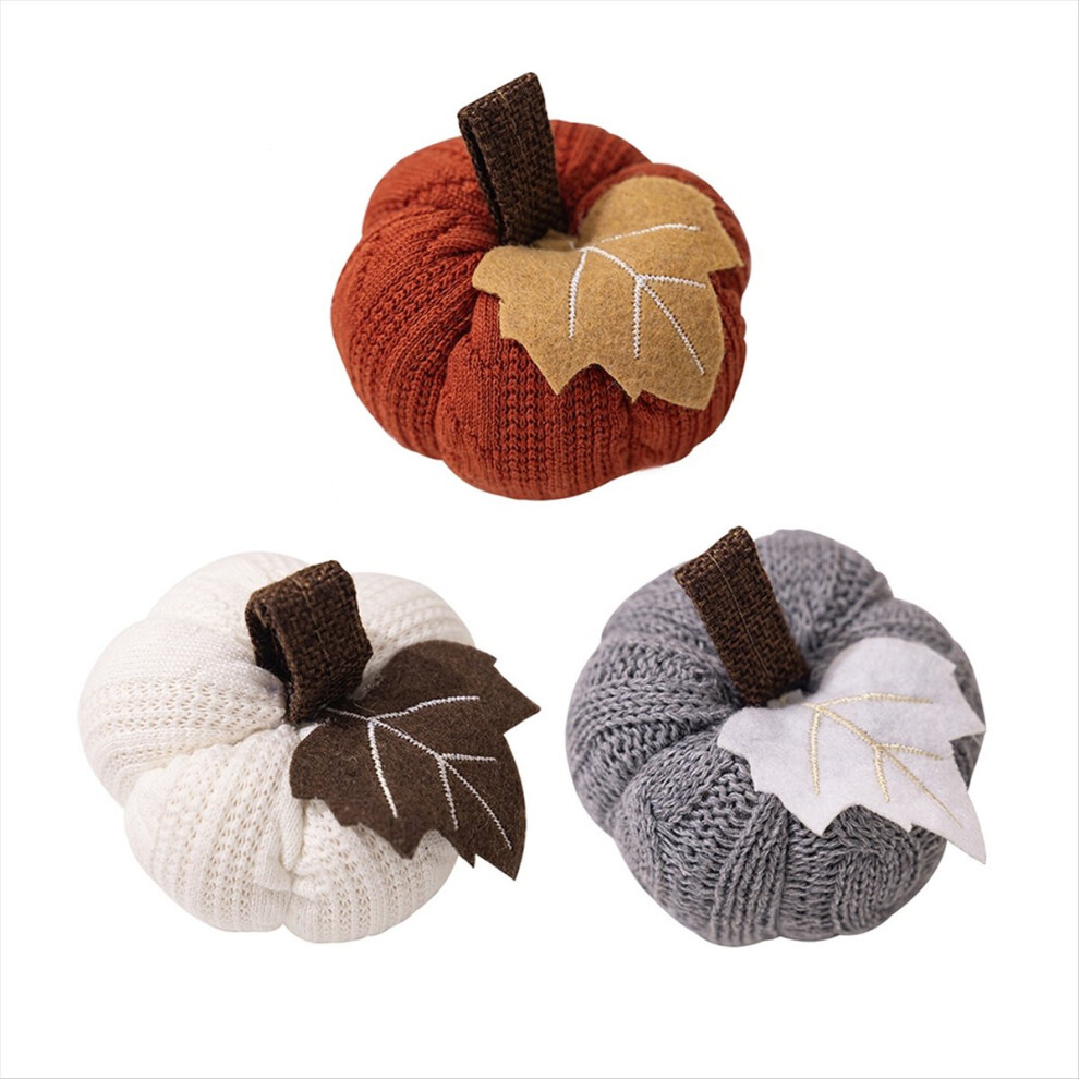 6Pcs Decorative Pumpkins Fall Thanksgiving Halloween Decoration 4711093099937