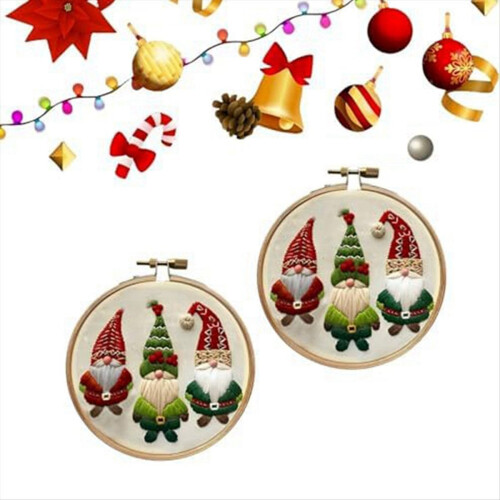 Non-Finished Christmas Series, - Bag, Christmas gnome 2