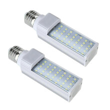 White Plant Aquarium 7W Grow Light LED Tank Fish Coral Bulb E27 Lamp