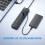 Hub USB Splitter a 7 porte, adattatore USB 3.0 multi-hub, diverse porte 5