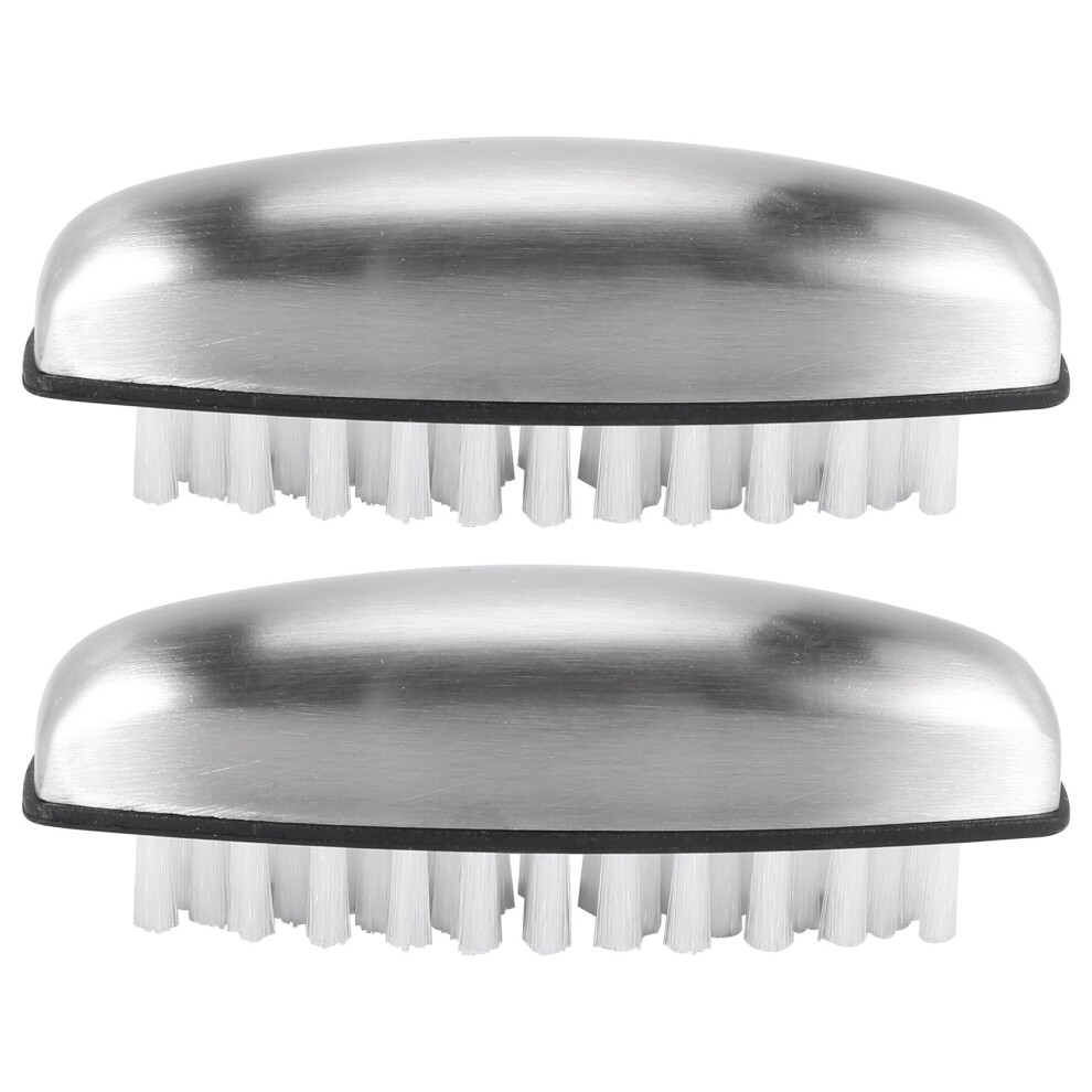 2 Pcs Stainless Steel Hand Wash Brushes,for Cleaning Nails,Hand-image-OPC-PMG6JSP-NEW