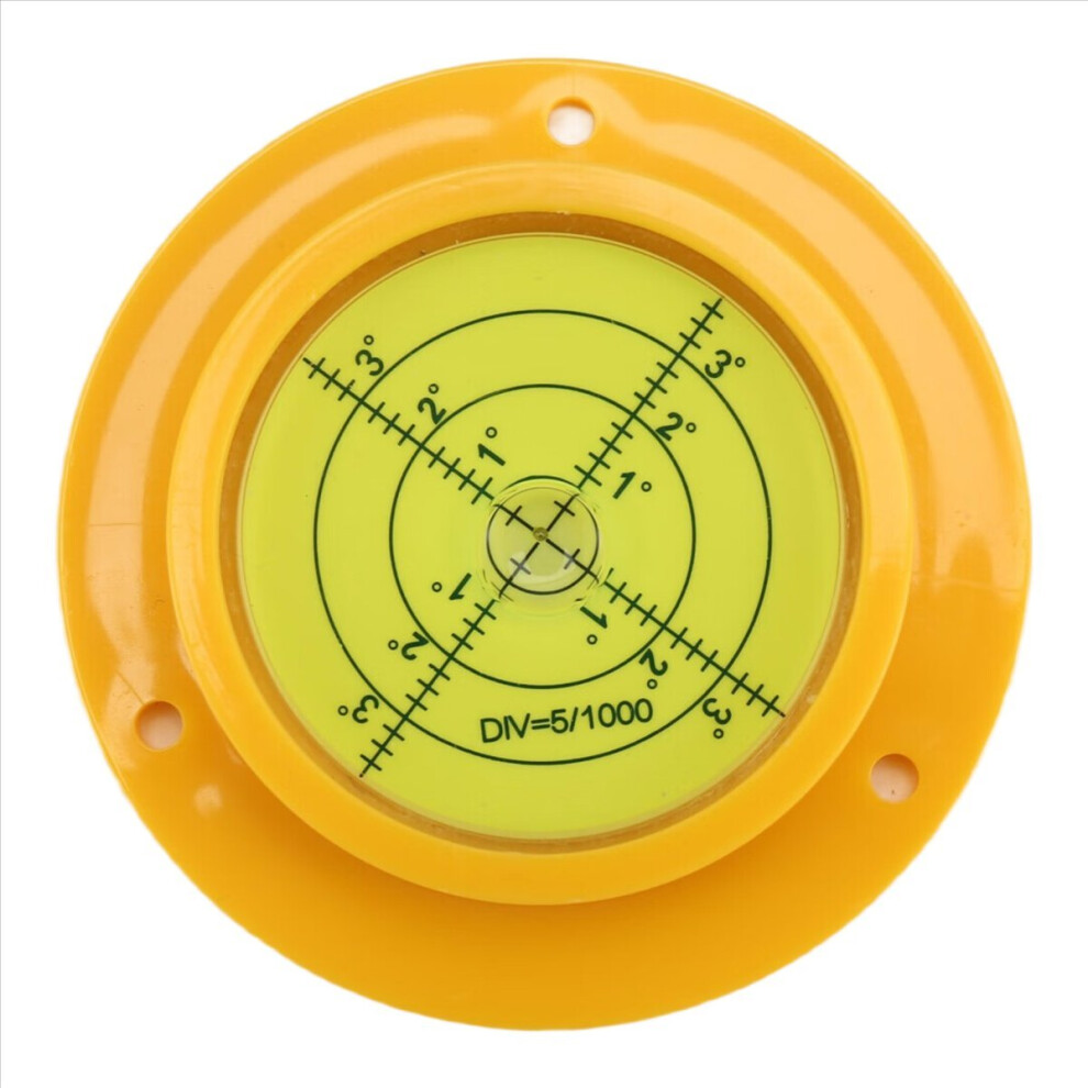 Round Bubble Level, 90X17mm High Circular Spirit Level 4712297541505