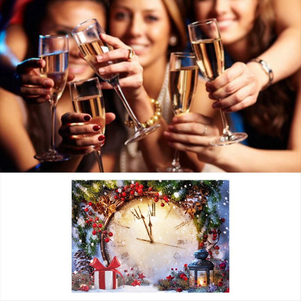 210X150cm Christmas Background Cloth Snowflake Party Decor Cloth, B 4711093008403