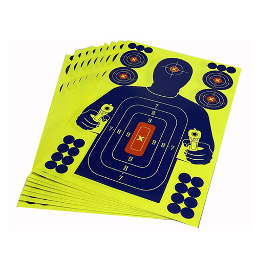 10Pcs 12X18 Inch Human Body Shape Targets for Archery Training 1