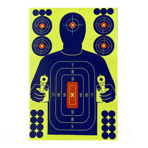 10Pcs 12X18 Inch Human Body Shape Targets for Archery Training 2