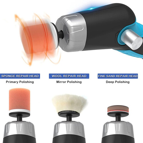 Cordless Car Buffer Polisher,Mini Portable Polisher Tool Kit for Car 1