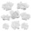 8 Sizes Plastic Hole Plugs Assortment 1