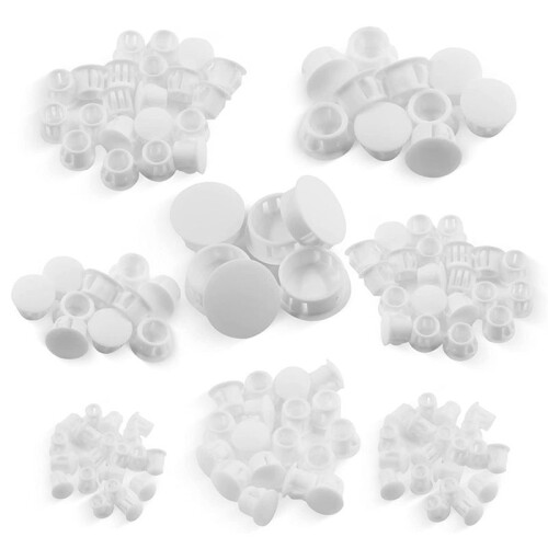 8 Sizes Plastic Hole Plugs Assortment