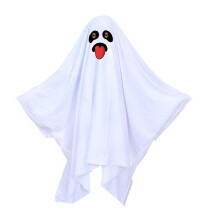 Geisterkostüm für Kinder, weißer Geisterumhang, Cosplay-Outfit, Rollenspiel
