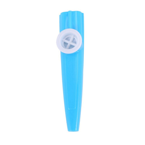 72 pezzi di plastica 8 colorati Kazoo strumento musicale per chitarra 2