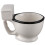 Keramikbecher mit Henkel, 300 ml, für Kaffee, Tee, Milch oder Eiscreme 1